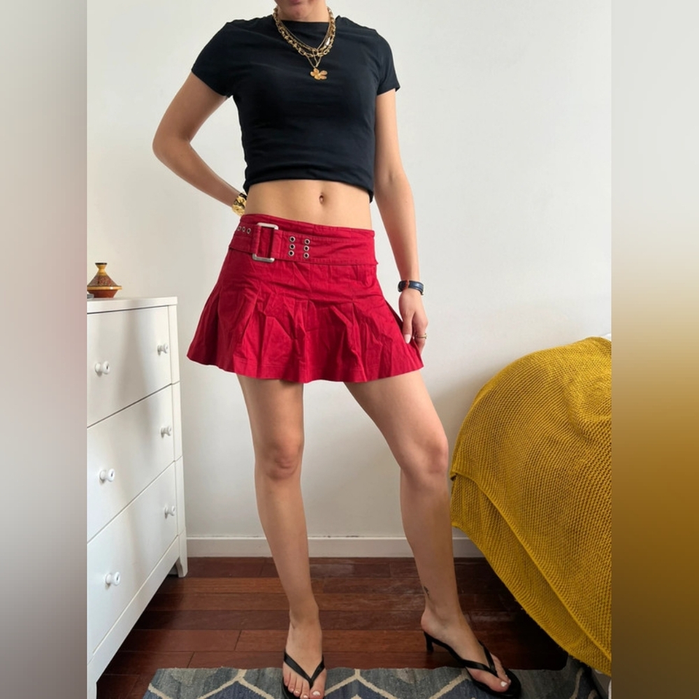 Red Women's Skirt